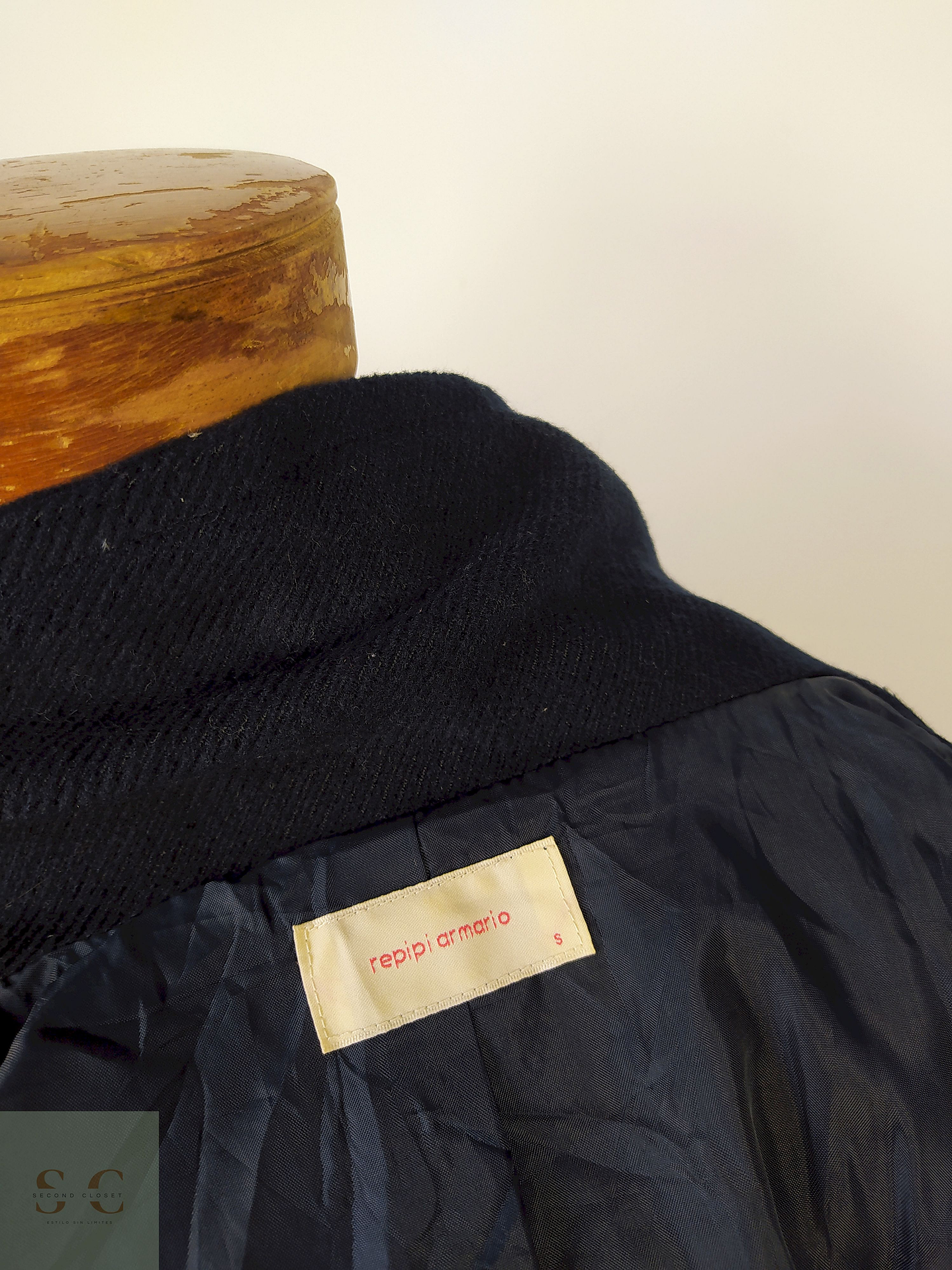 Marinero azul mezcla fibras Talla S 5