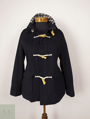 Montgomery negro mezcla fibras Talla S