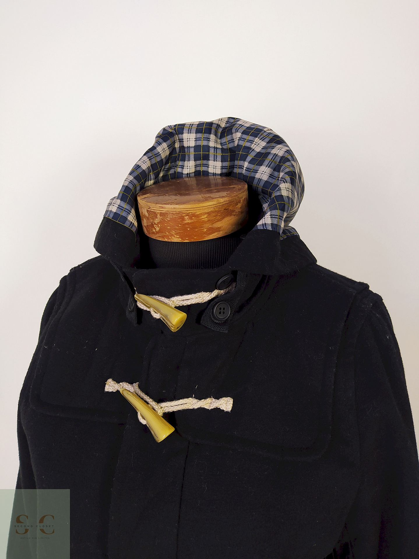 Montgomery negro mezcla fibras Talla S 3