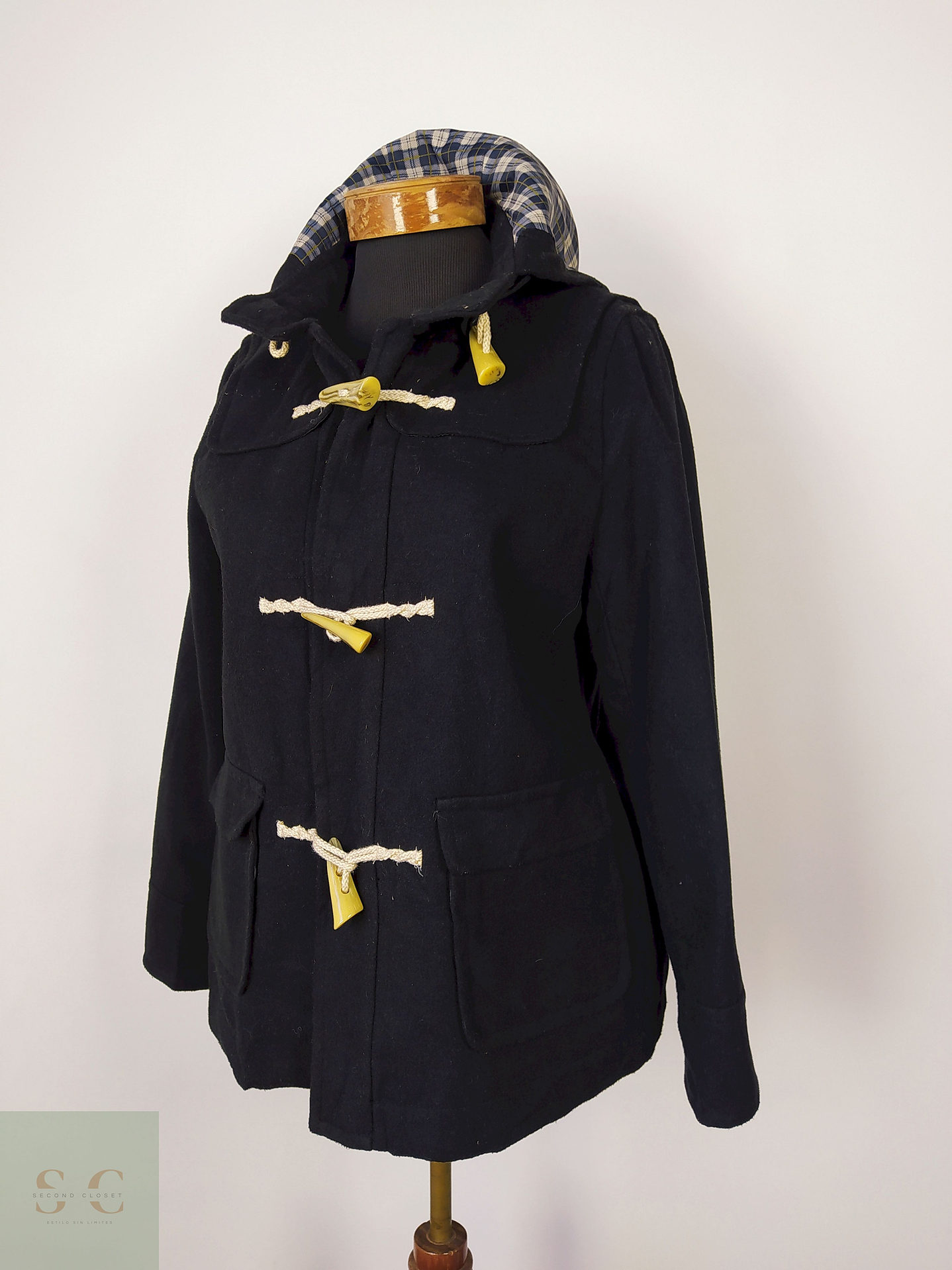 Montgomery negro mezcla fibras Talla S 4