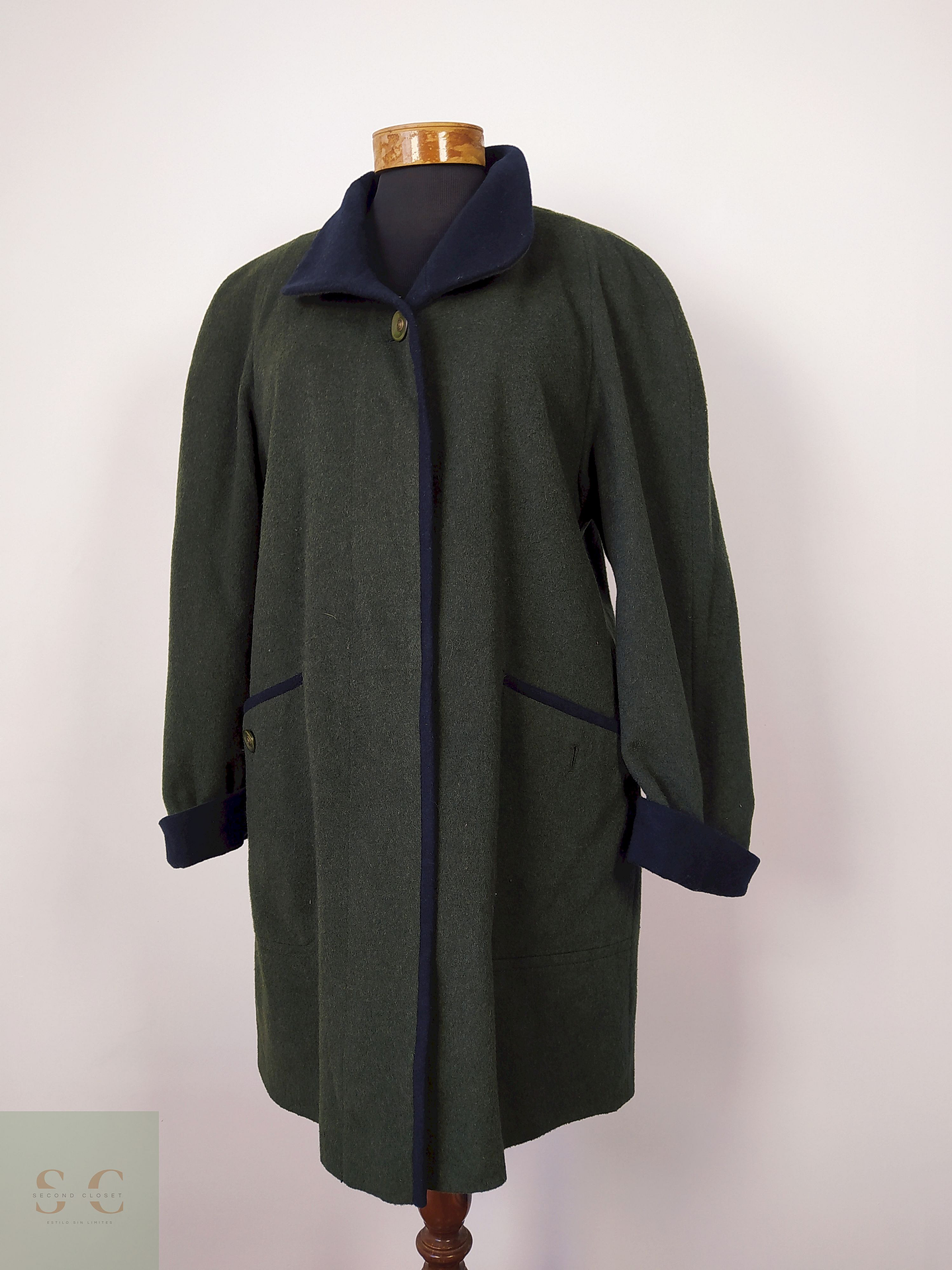 Barisal abrigo verde Talla ML 1