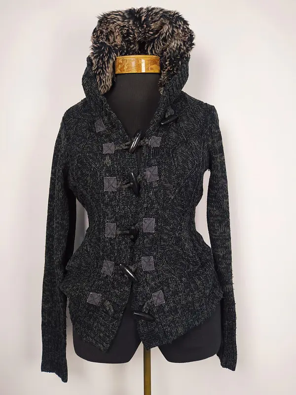 Sueter chaleco mujer TALLA M con gorro