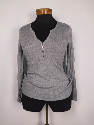 Sueter gris mujer TALLA M