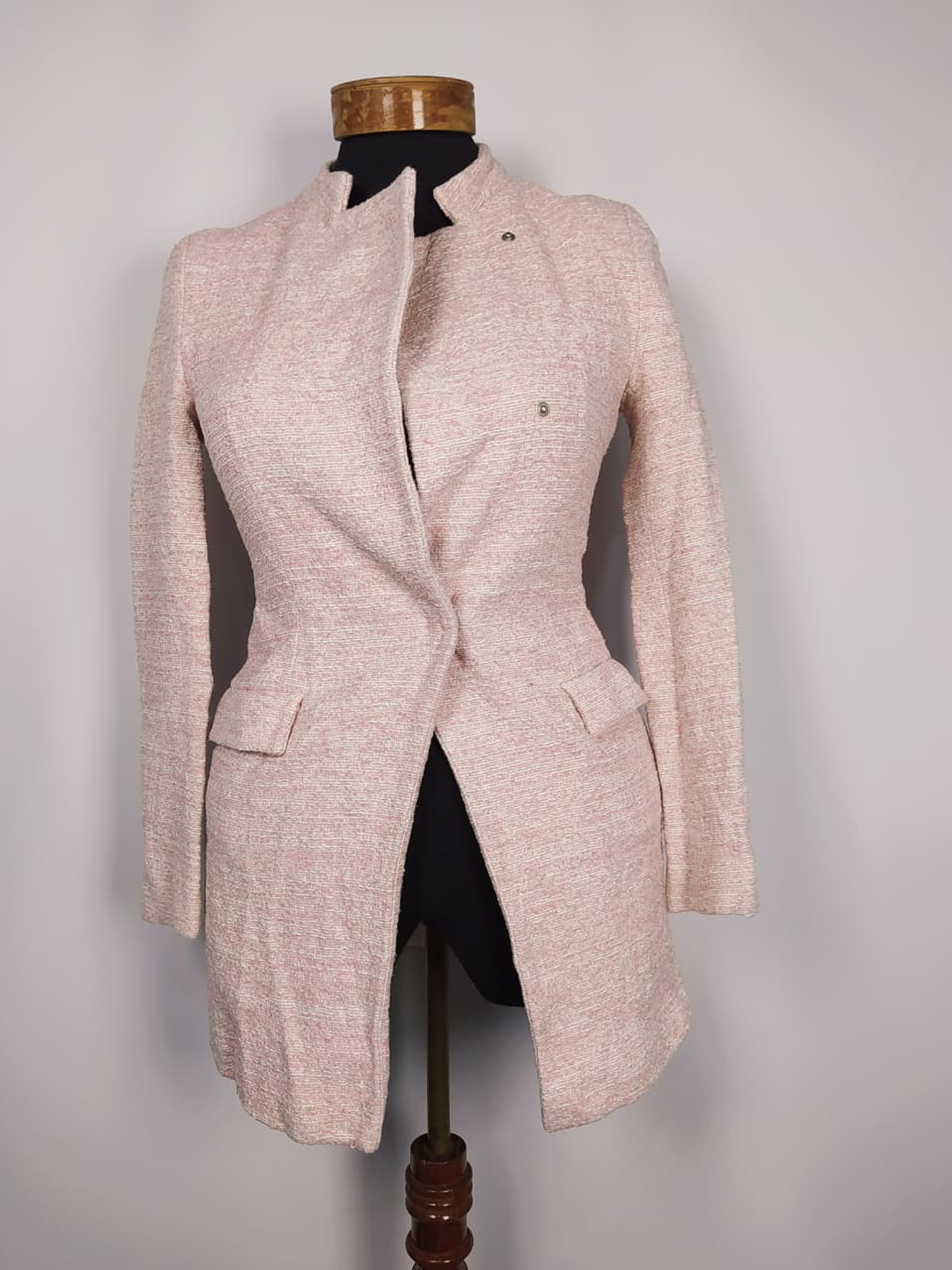 Chaqueta ZARA mujer rosa TALLA XS  1