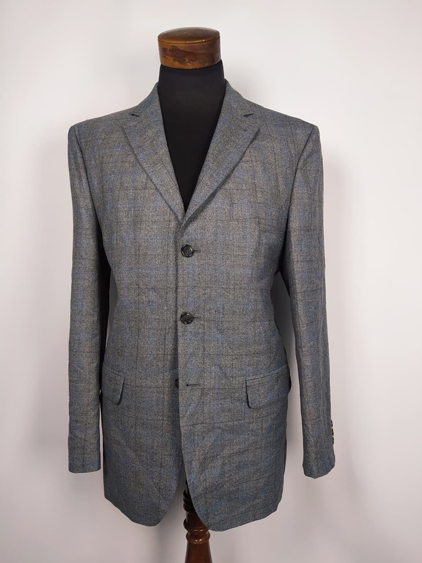 Chaqueta Hombre Talla L Plomo Lana 1