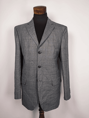 Chaqueta Hombre Talla L Plomo Lana