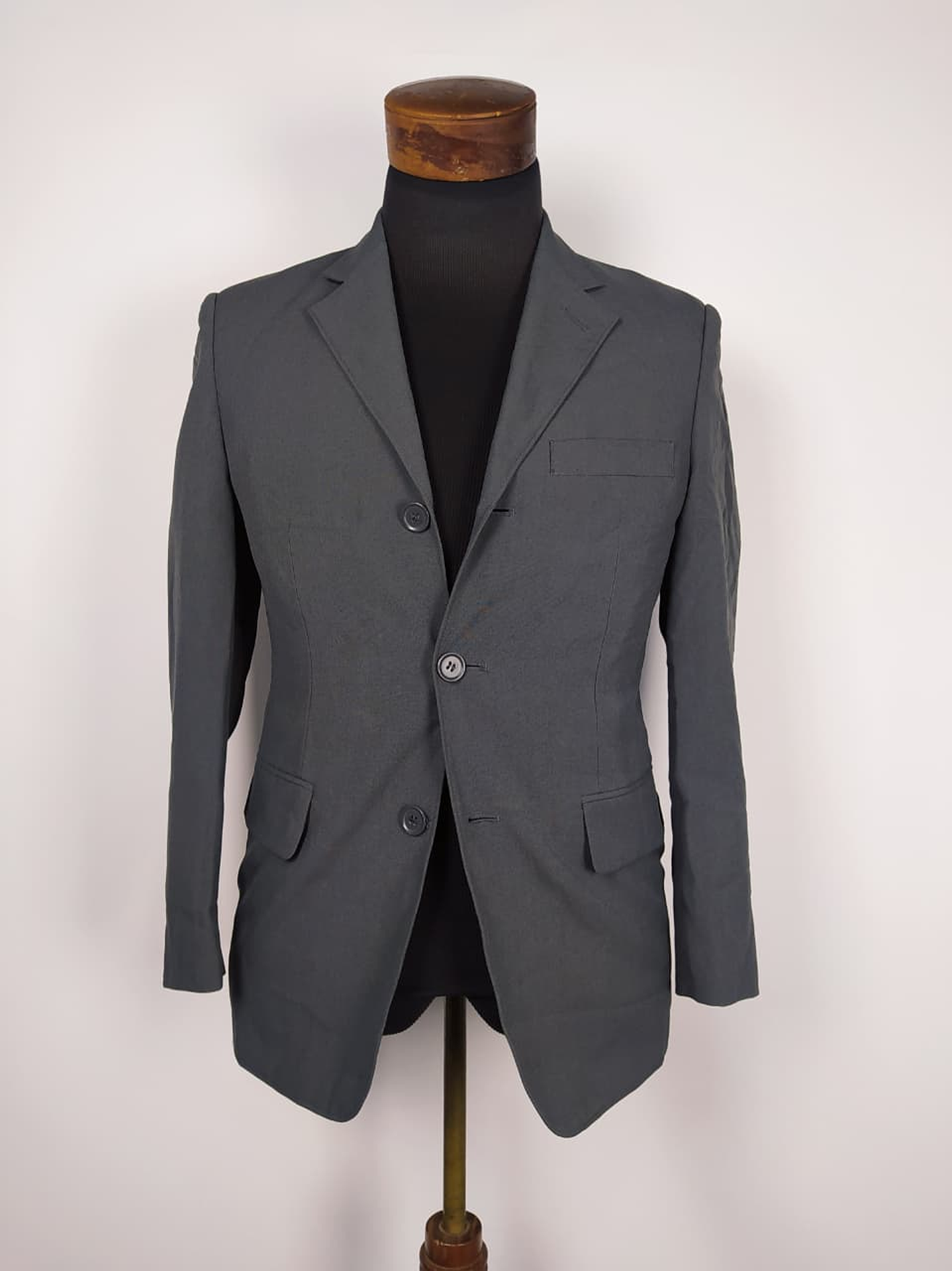 Chaqueta Hombre Talla XS Strech Plomo 1