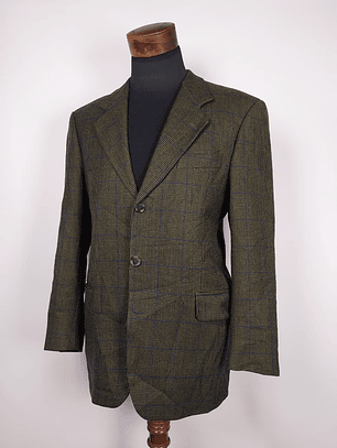 Chaqqueta Hombre Talla L Verde Lana Virgen