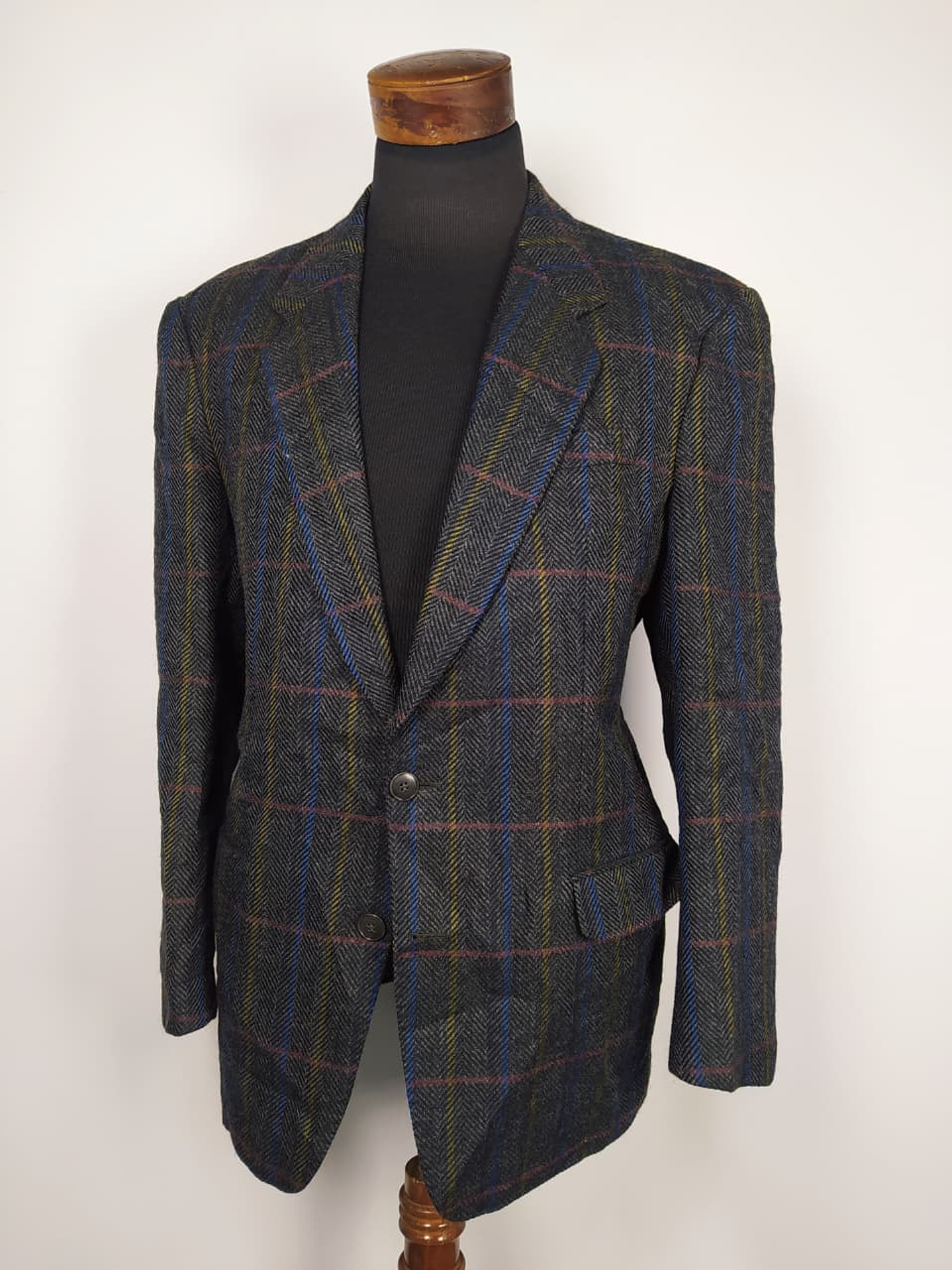 Chaqueta Hombre Talla XL Lana Tweed  3