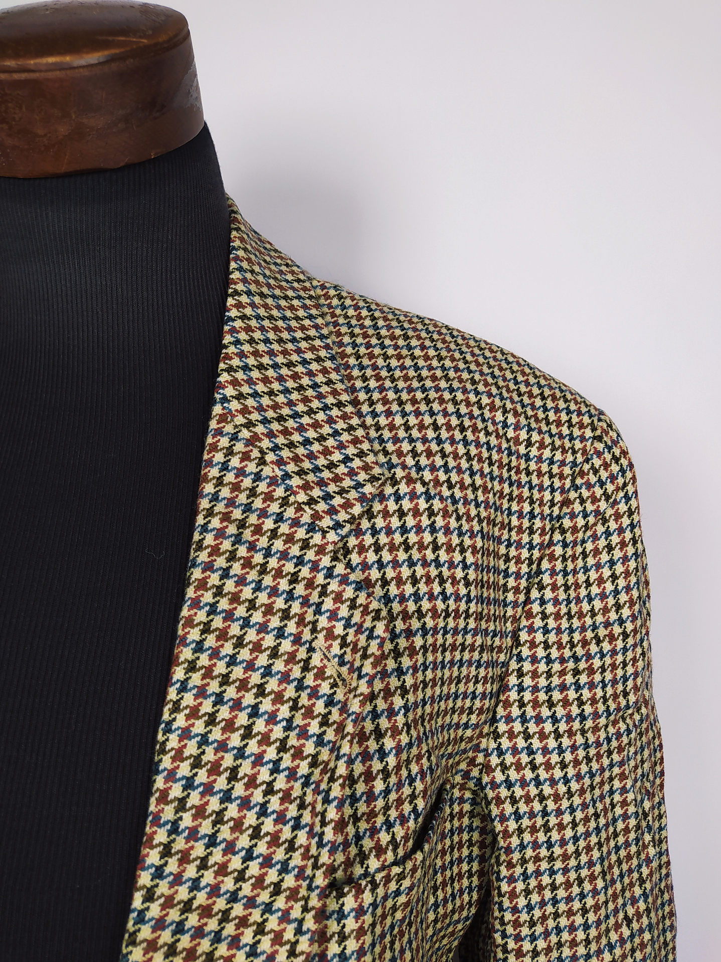 Chaqueta Hombre Lenox Pata de Gallo Talla XXL 56 100% Lana Virgen 2