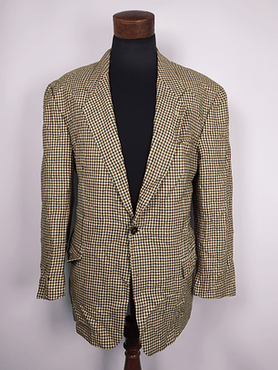 Chaqueta Hombre Lenox Pata de Gallo Talla XXL 56 100% Lana Virgen