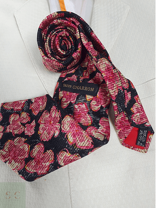 Corbata Pierre Charron Premium Colección Second Closet Seda