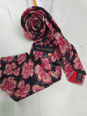 Corbata Pierre Charron Premium Colección Second Closet Seda