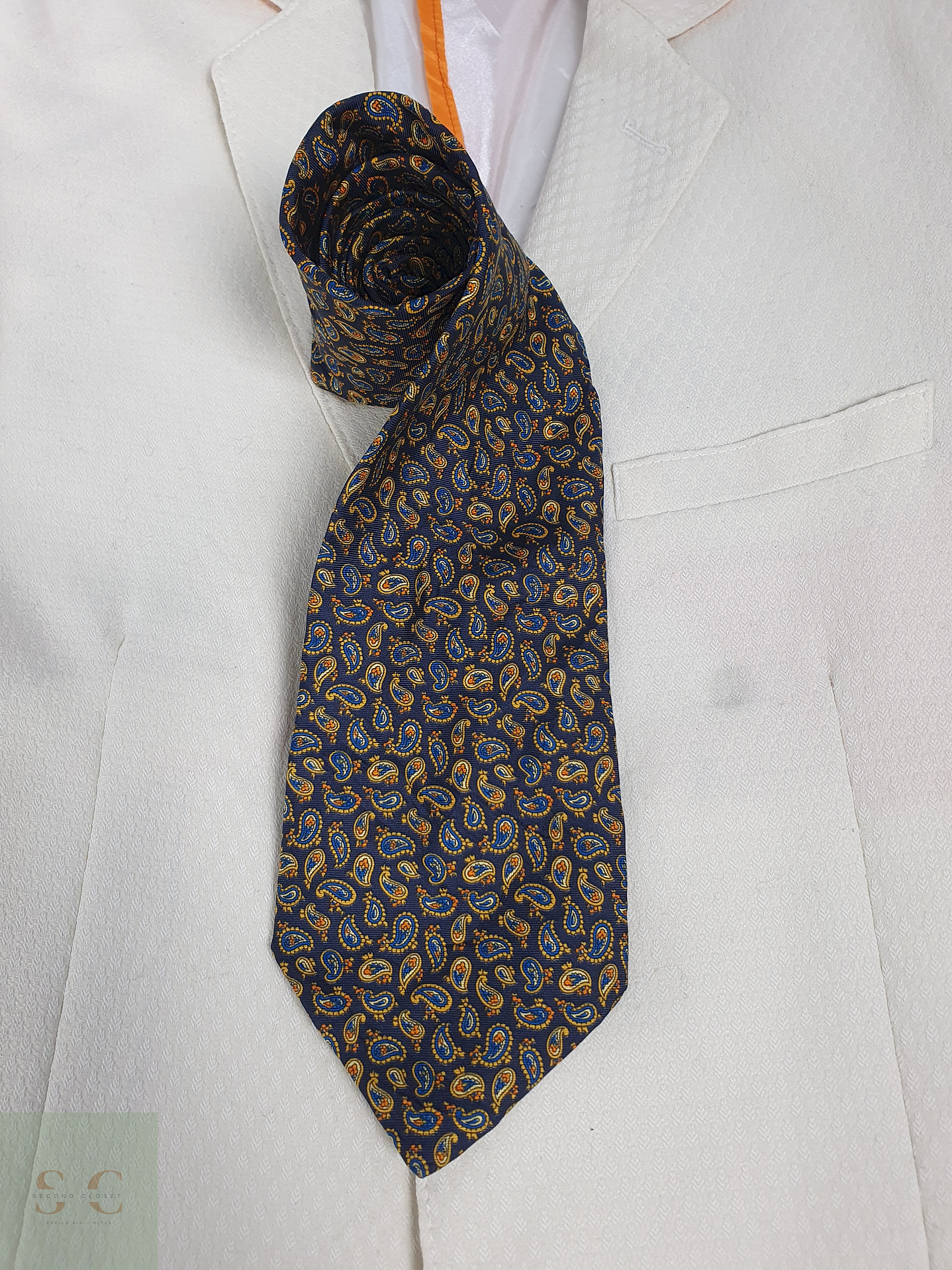 Corbata Premium Colección Second Closet Seda 1