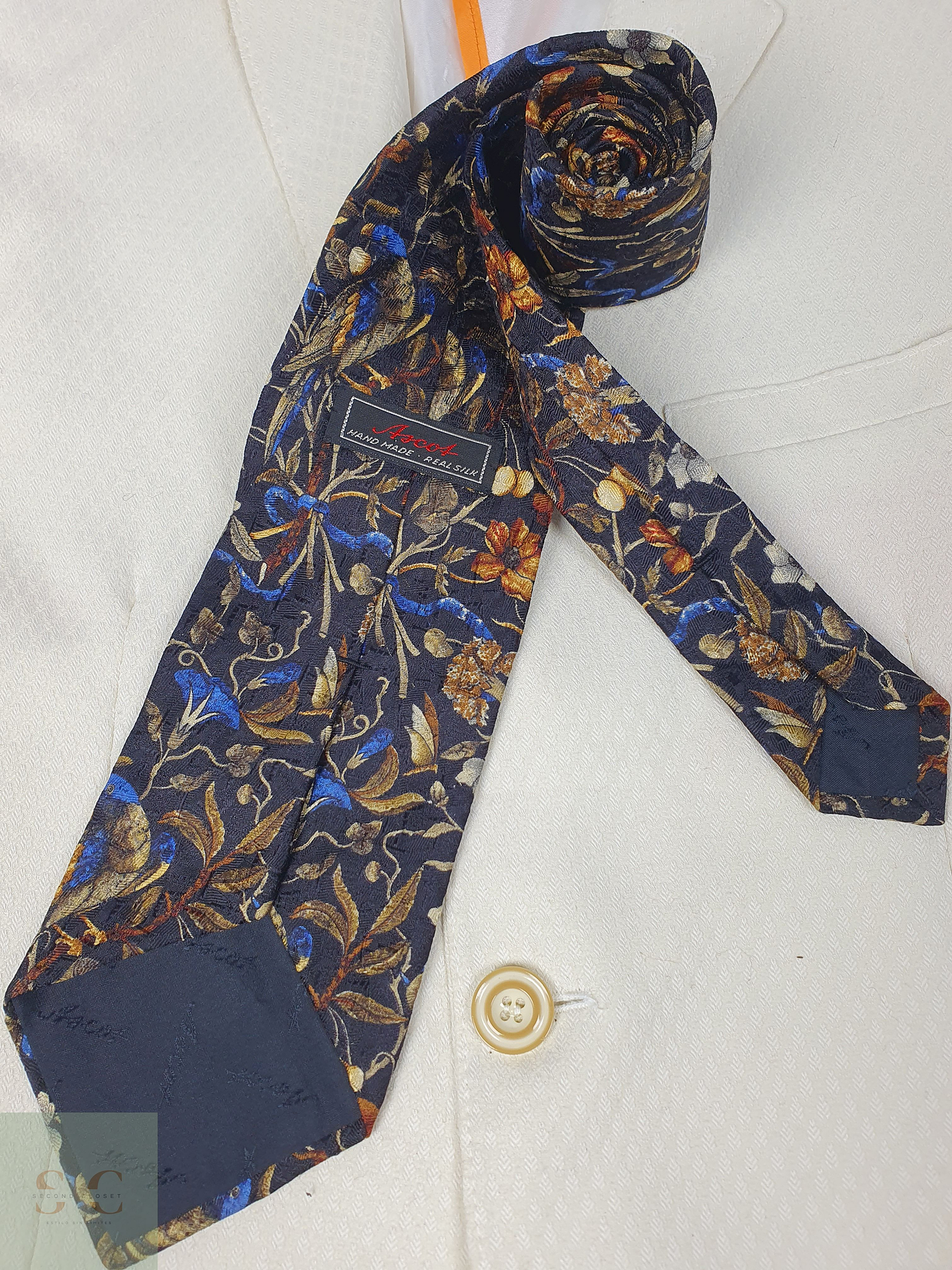 Corbata Premium Colección Second Closet Seda 1