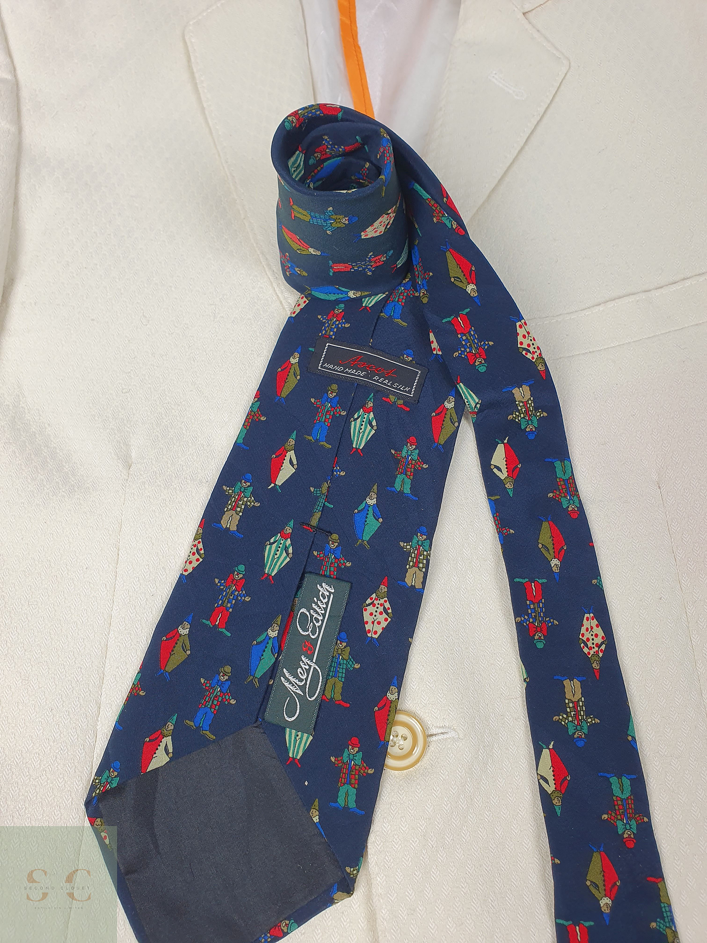 Corbata Premium Colección Second Closet Seda 1