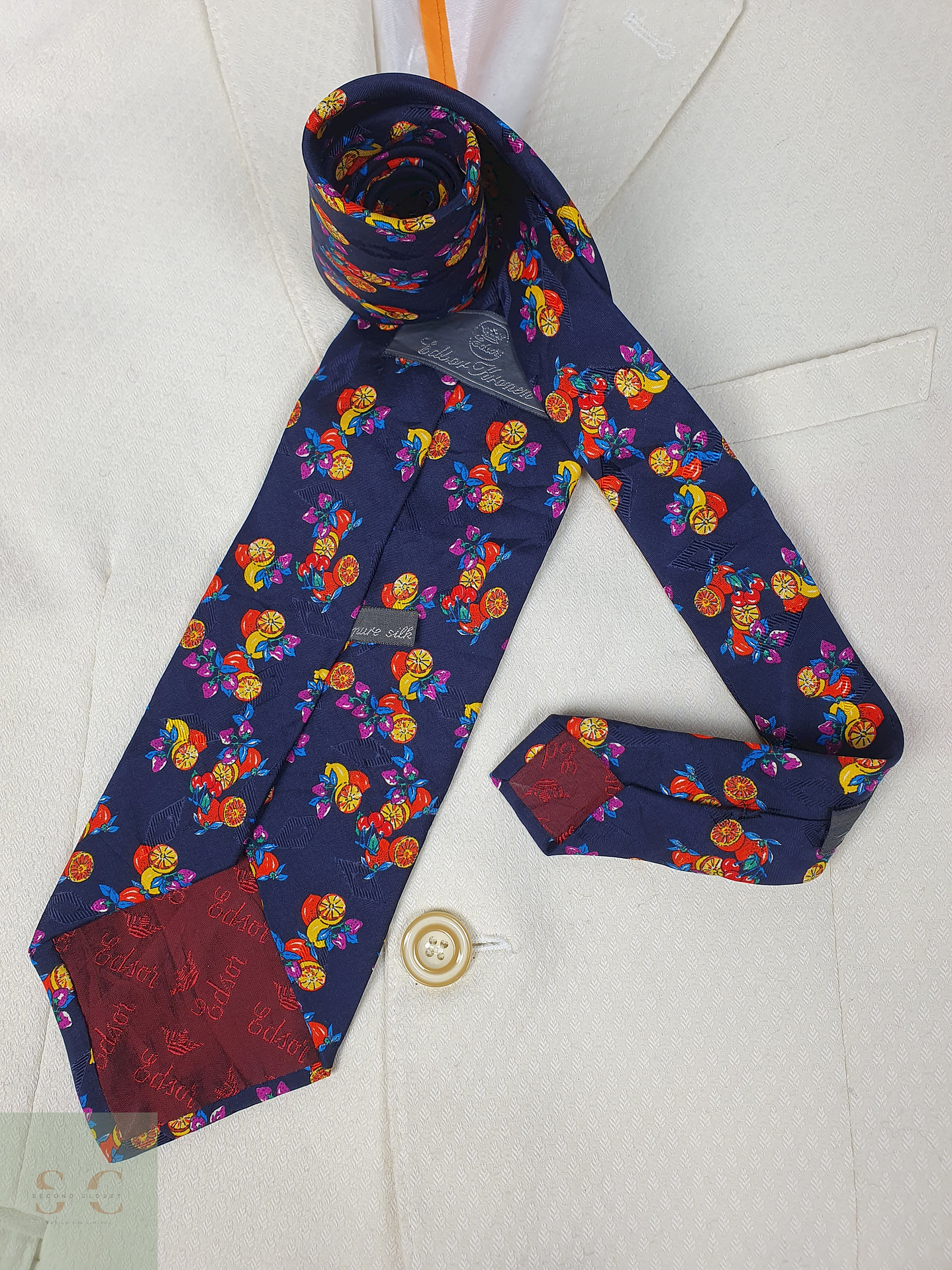 Corbata Premium Colección Second Closet Seda 1