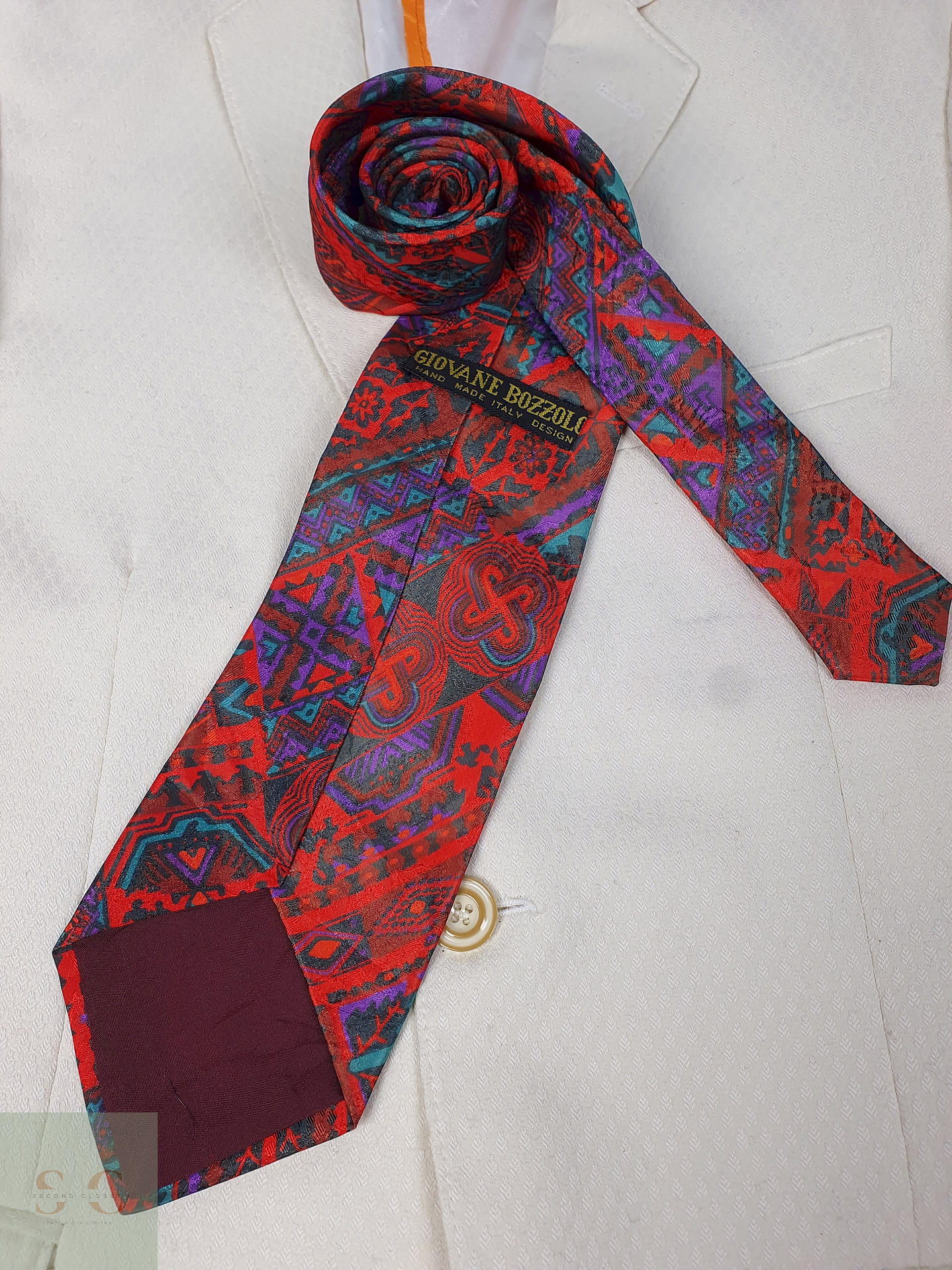 Corbata Premium Colección Second Closet Seda 1