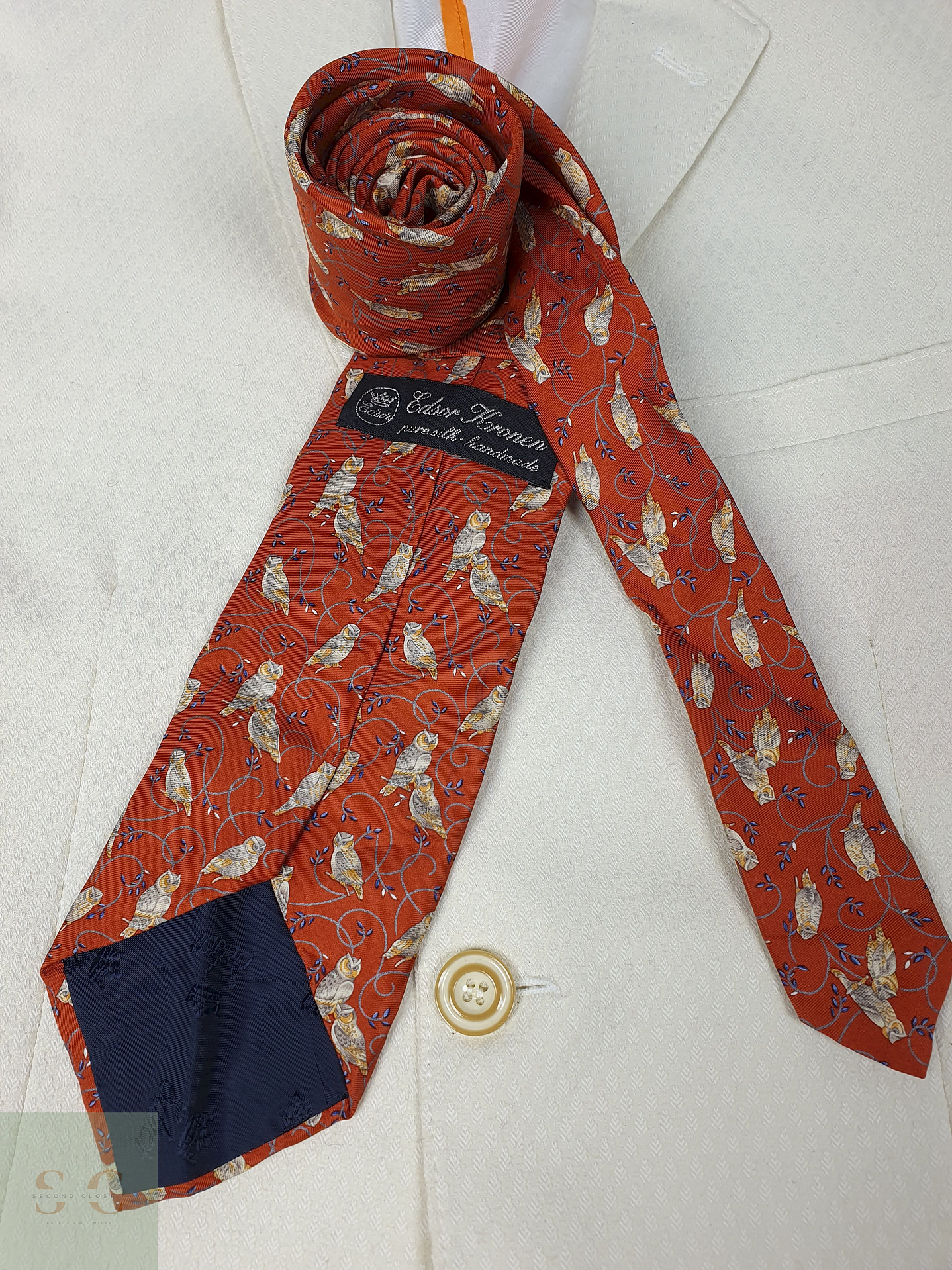 Corbata Premium Colección Second Closet Seda 1