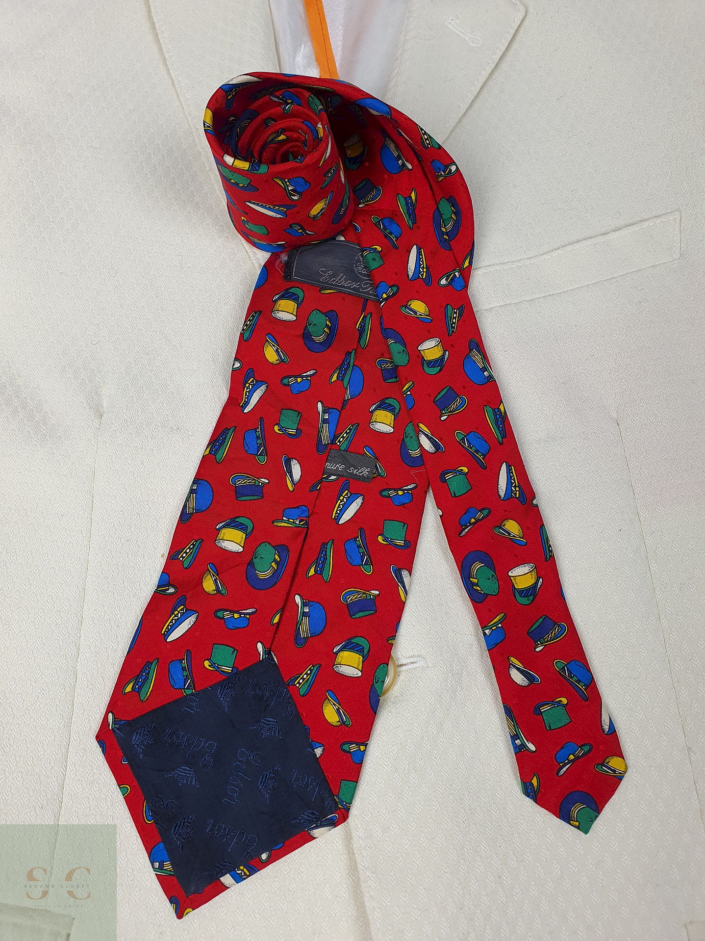 Corbata Premium Colección Second Closet Seda 1