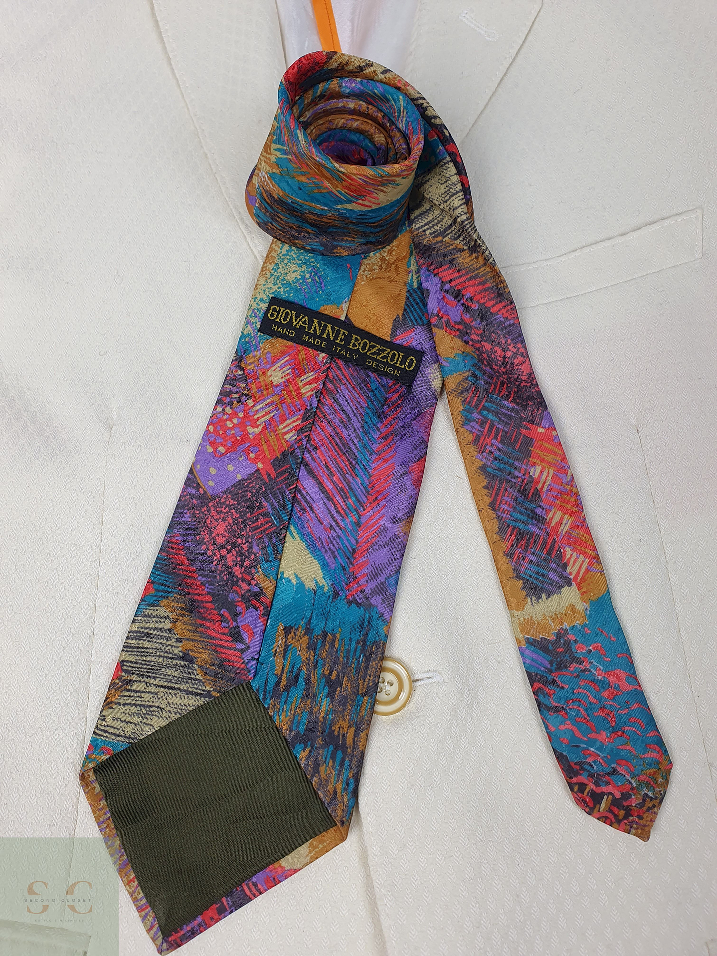 Corbata Premium Colección Second Closet Seda 1