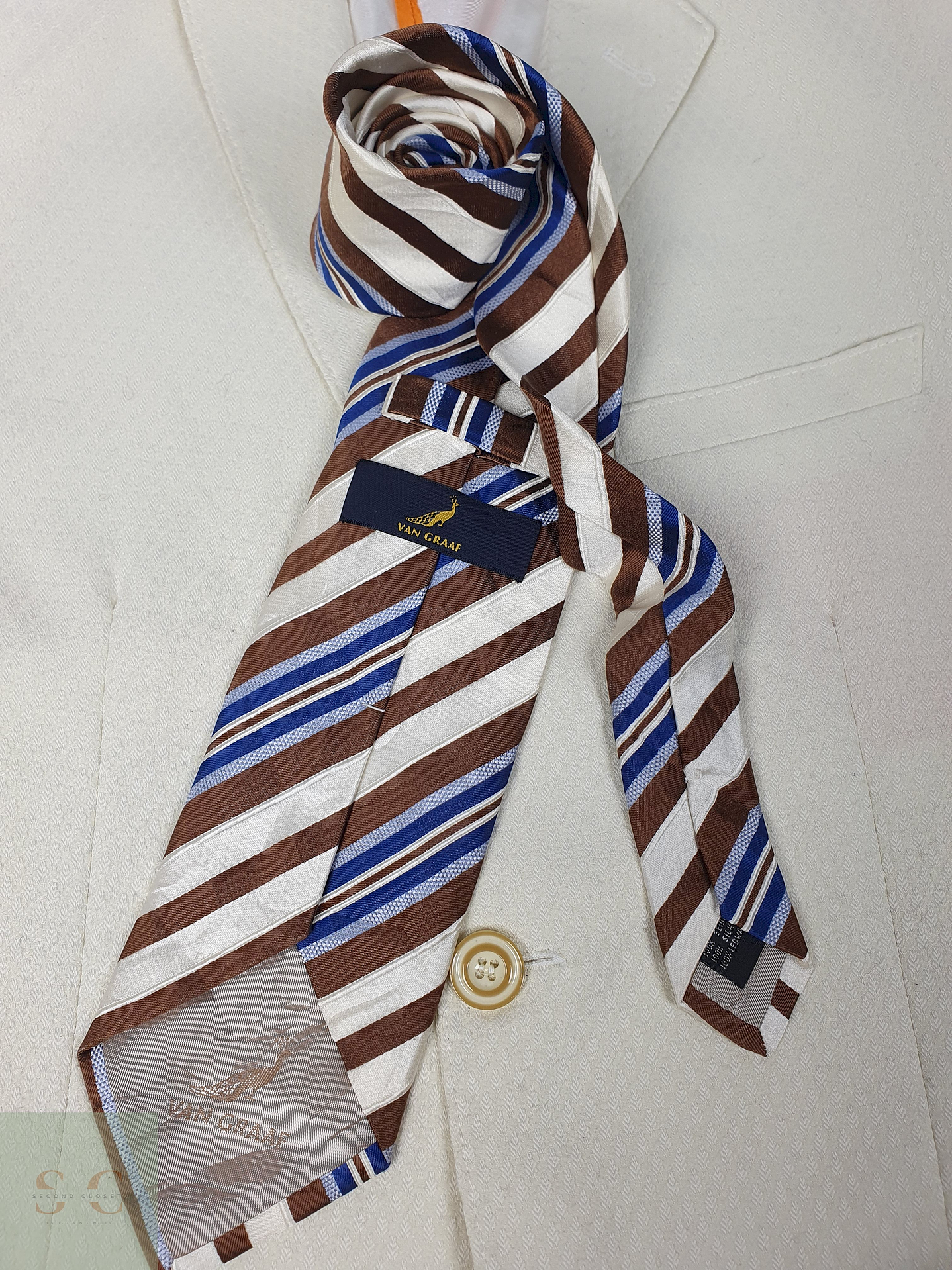 Corbata Premium Colección Second Closet Seda 1