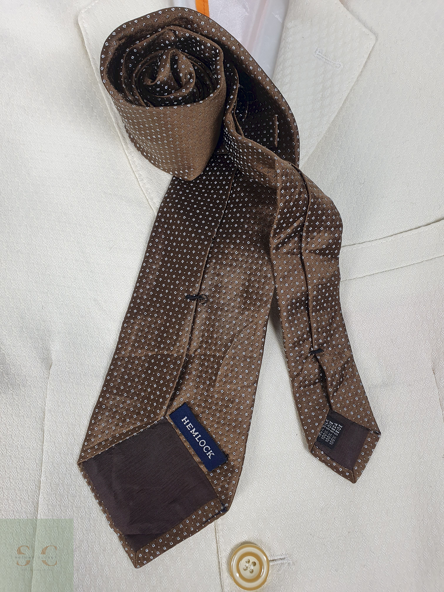 Corbata Premium Colección Second Closet Seda 1