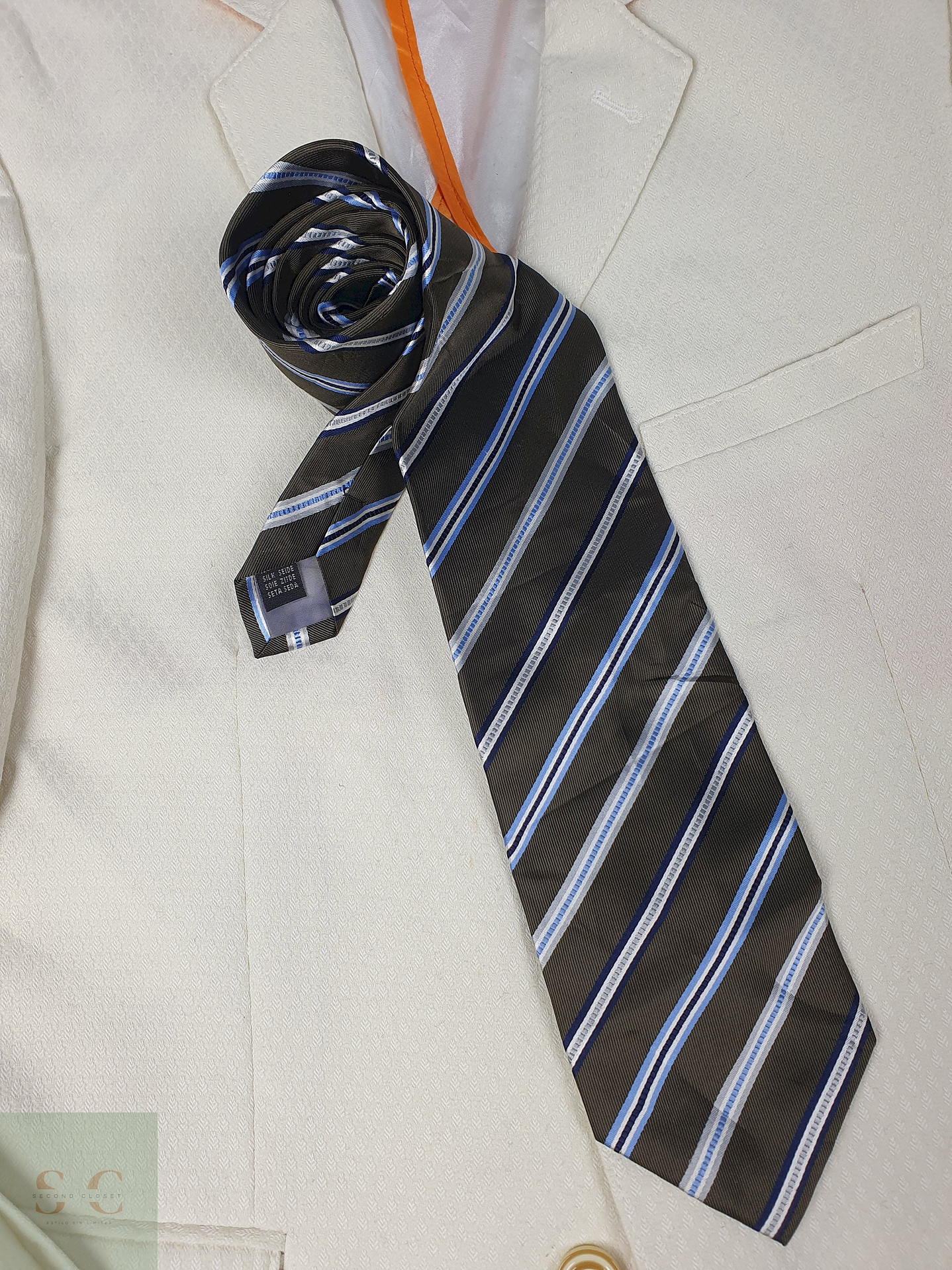 Corbata Premium Colección Second Closet Seda 1