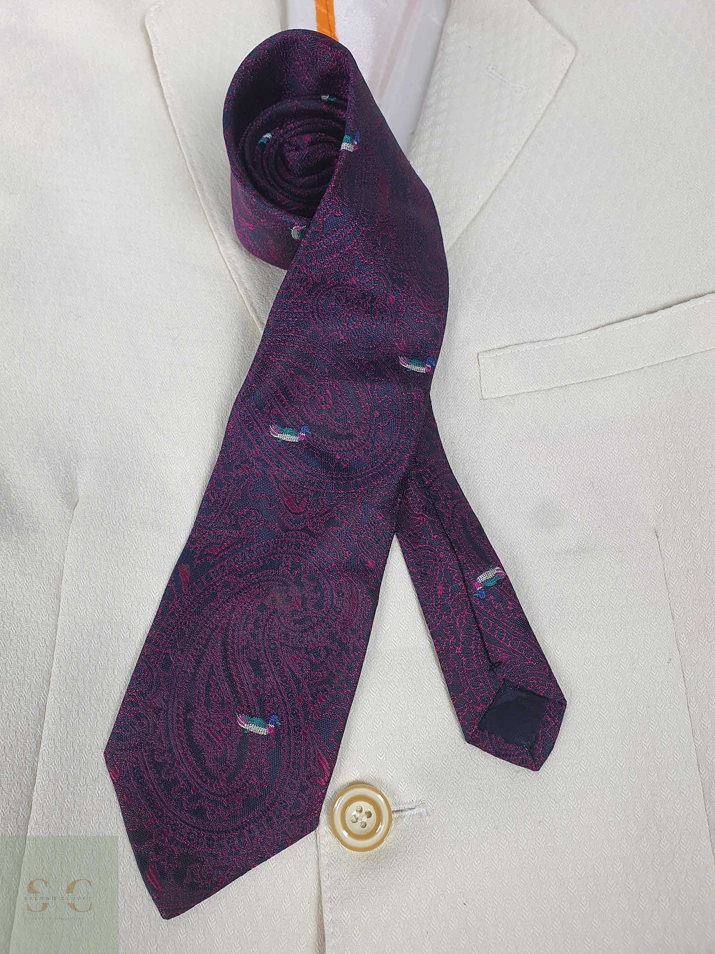 Corbata Premium Colección Second Closet Seda 1