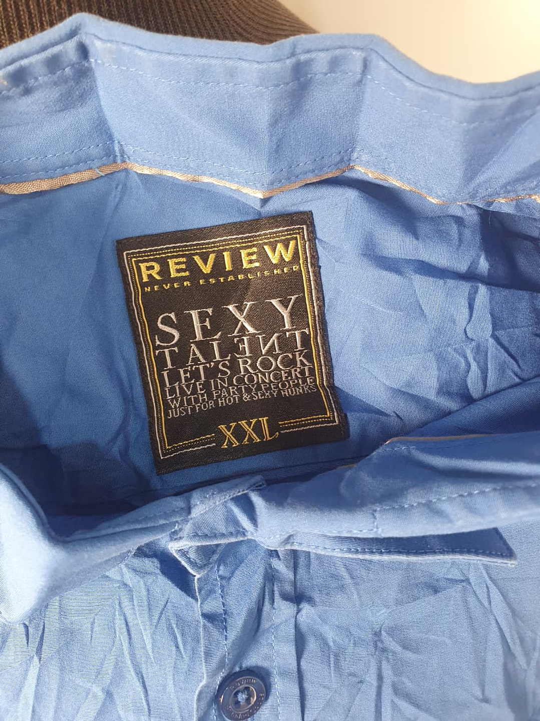 Camisa Hombre Talla XXL y XXXL LIQUIDACION, Ver foto de etiqueta. 2