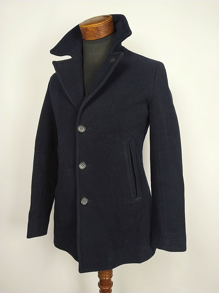 Abrigo United Arrows Tokyo  Talla S (Slim Fit)  100% Lana Virgen  2