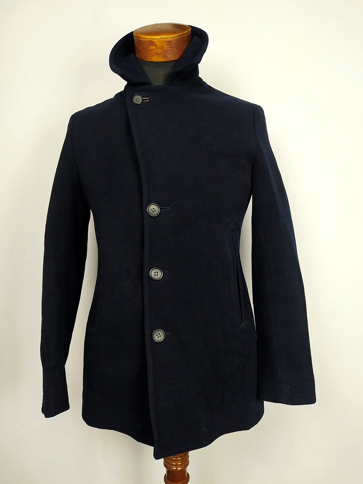 Abrigo United Arrows Tokyo  Talla S (Slim Fit)  100% Lana Virgen  4