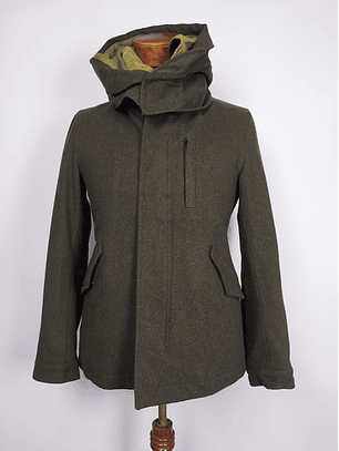 Chaqueta Abrigo Premium United Arrows – 80% Lana (Talla S)