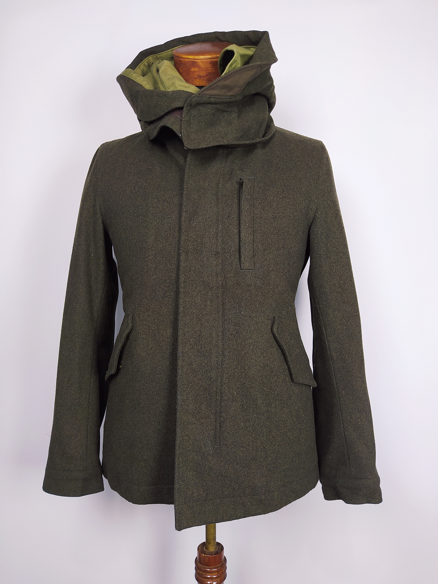 Chaqueta Abrigo Premium United Arrows – 80% Lana (Talla S) 1