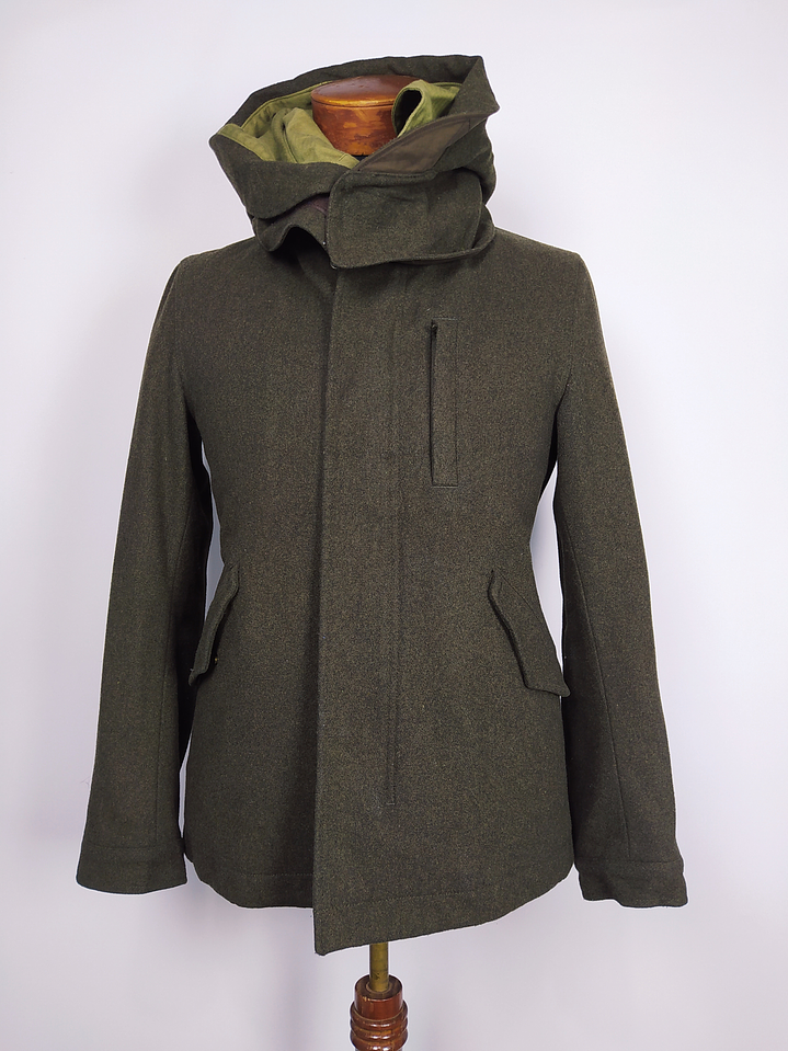 Chaqueta Abrigo Premium United Arrows – 80% Lana (Talla S) 1