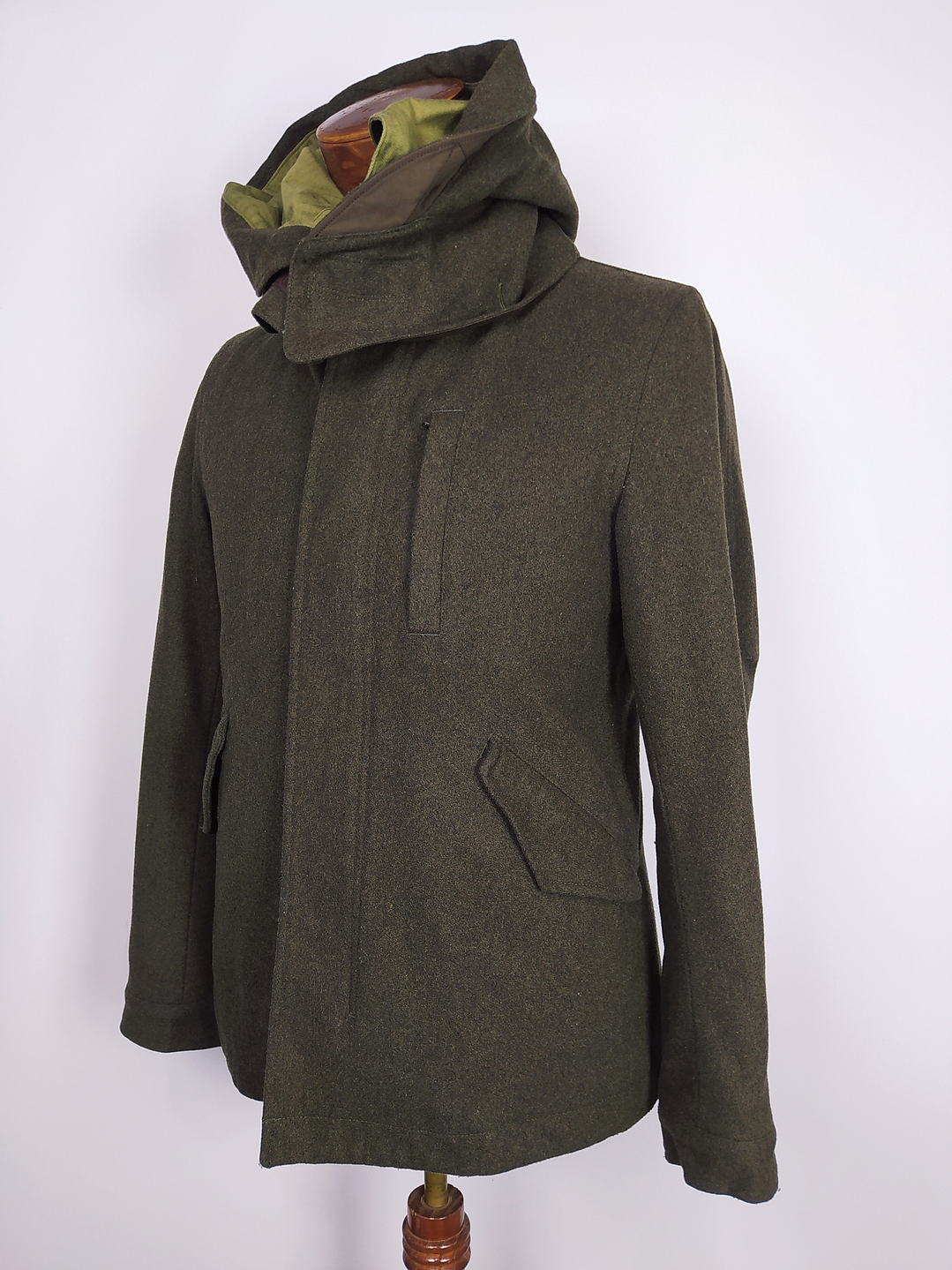 Chaqueta Abrigo Premium United Arrows – 80% Lana (Talla S) 2