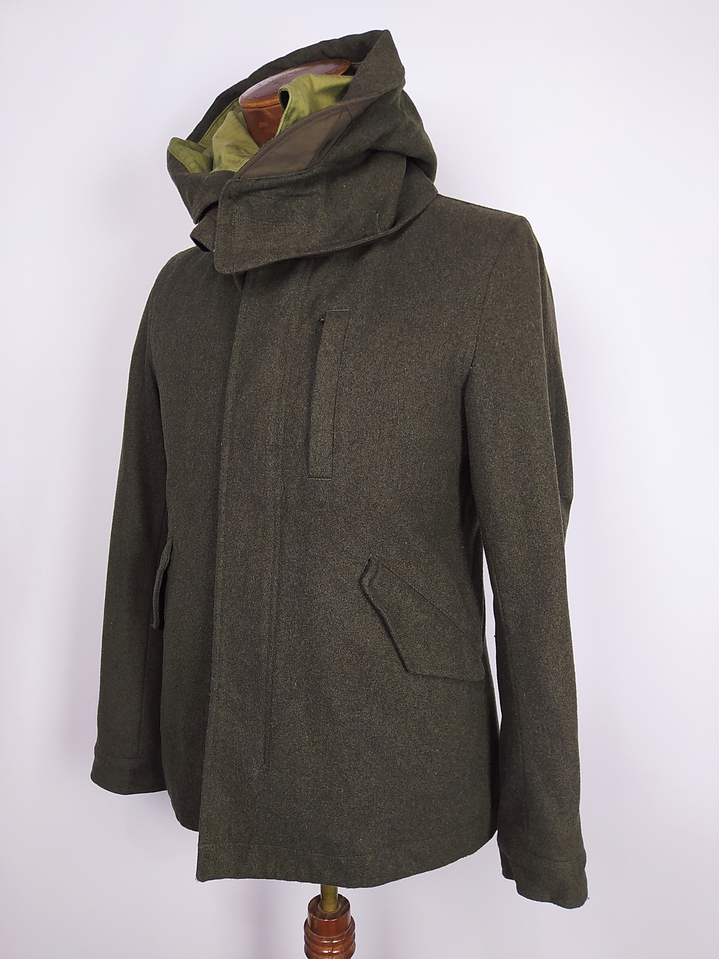 Chaqueta Abrigo Premium United Arrows – 80% Lana (Talla S) 2