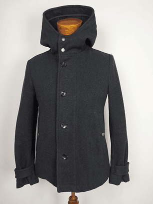 Abrigo Coen Worker’s Union Talla S Plomo – Easy Chic Japan