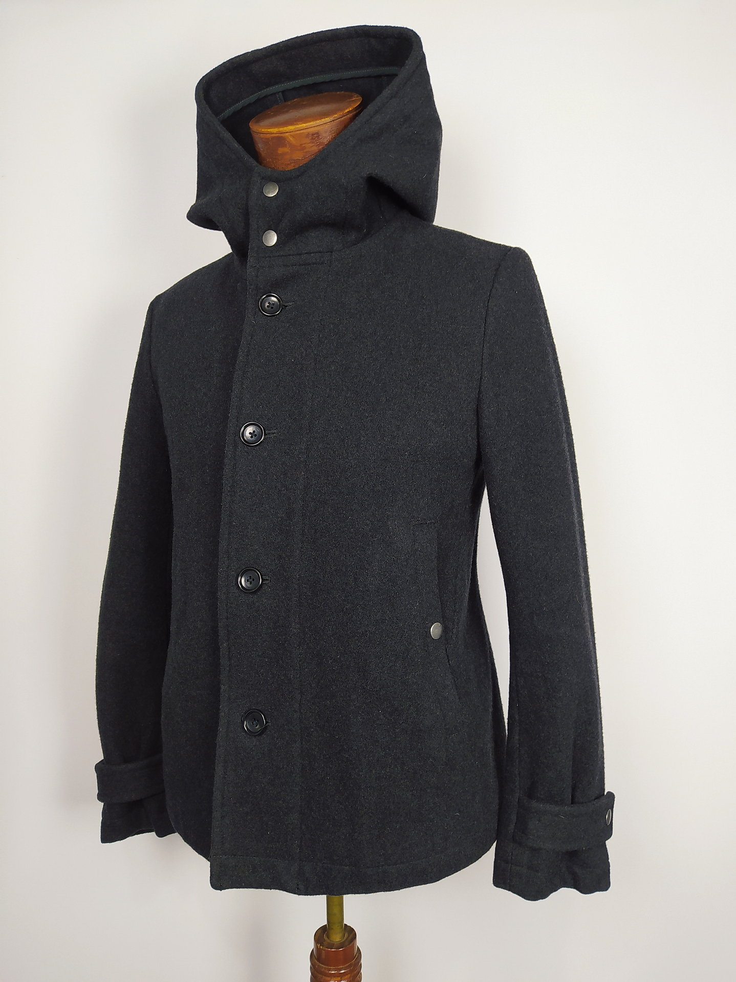 Abrigo Coen Worker’s Union Talla S Plomo – Easy Chic Japan 3