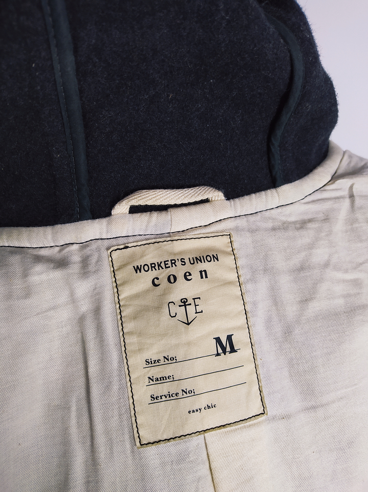 Abrigo Coen Worker’s Union Talla S Plomo – Easy Chic Japan 5