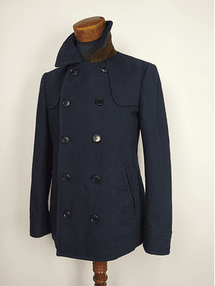 Abrigo BOYCOTT Japan TALLA S Azul – Peacoat Navy Clásico