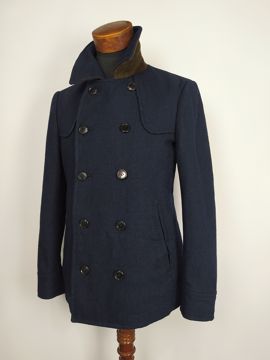 Abrigo BOYCOTT Japan TALLA S Azul – Peacoat Navy Clásico 1