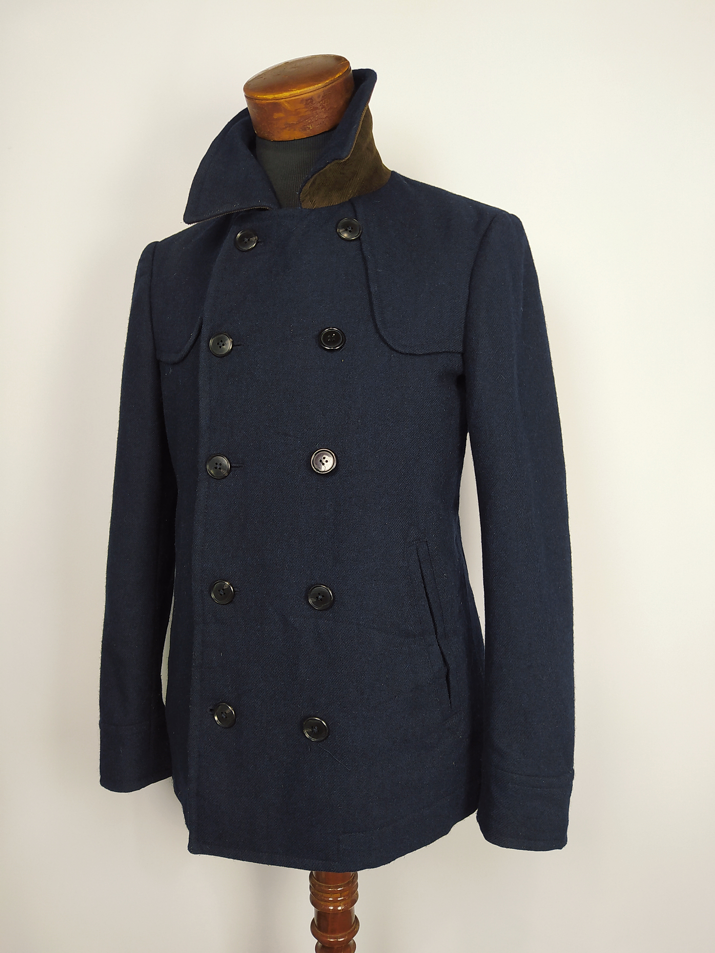 Abrigo BOYCOTT Japan TALLA S Azul – Peacoat Navy Clásico 1