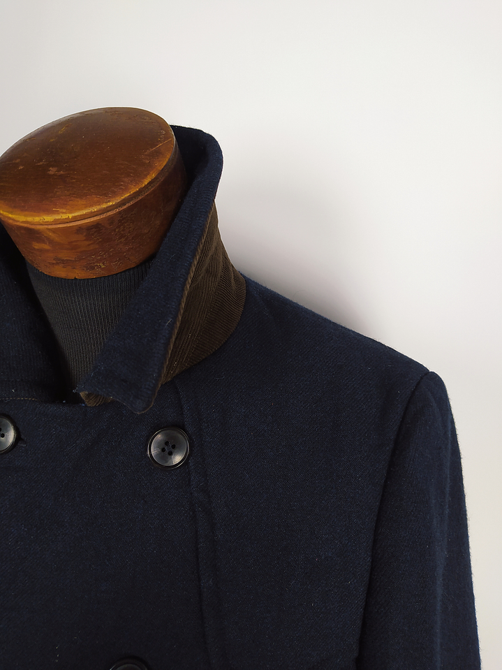 Abrigo BOYCOTT Japan TALLA S Azul – Peacoat Navy Clásico 5