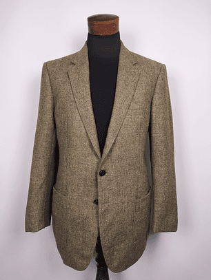 Blazer Westbury 100% lana virgen café — Talla M (Sastrería Inglesa Vintage)