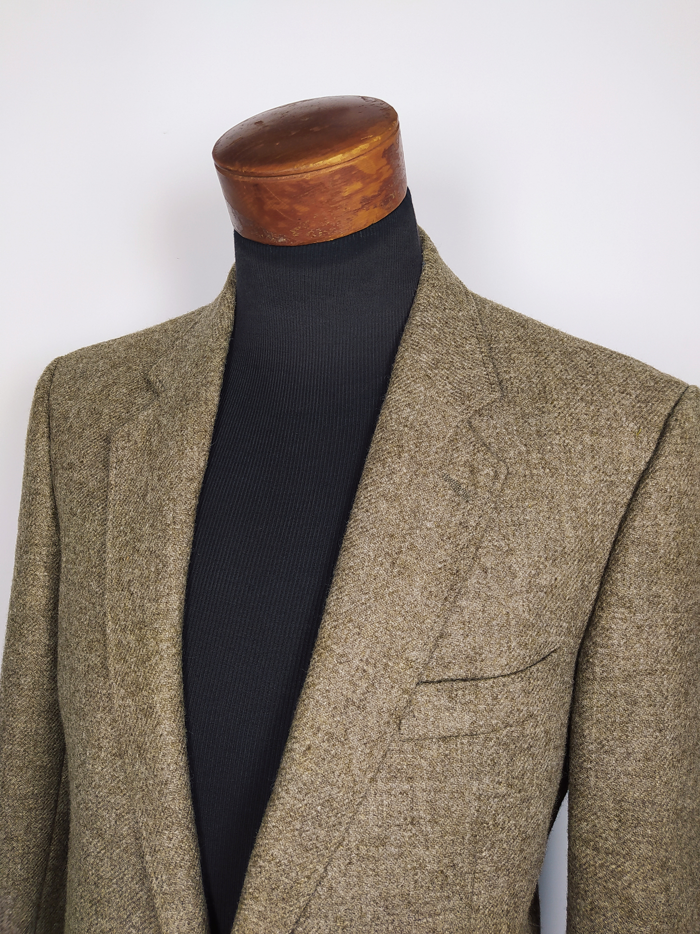 Blazer Westbury 100% lana virgen café — Talla M (Sastrería Inglesa Vintage) 4