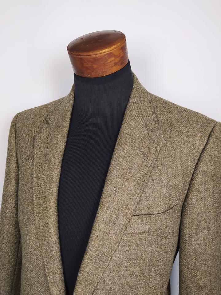 Chaqueta pura lana virgen blazer Westbury cafe lujo TALLA M  4