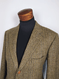 Chaqueta lana virgen mohair Magee DONEGAL MIST · HANDWOVEN lujo exclusivo TALLA ML - Miniatura 4