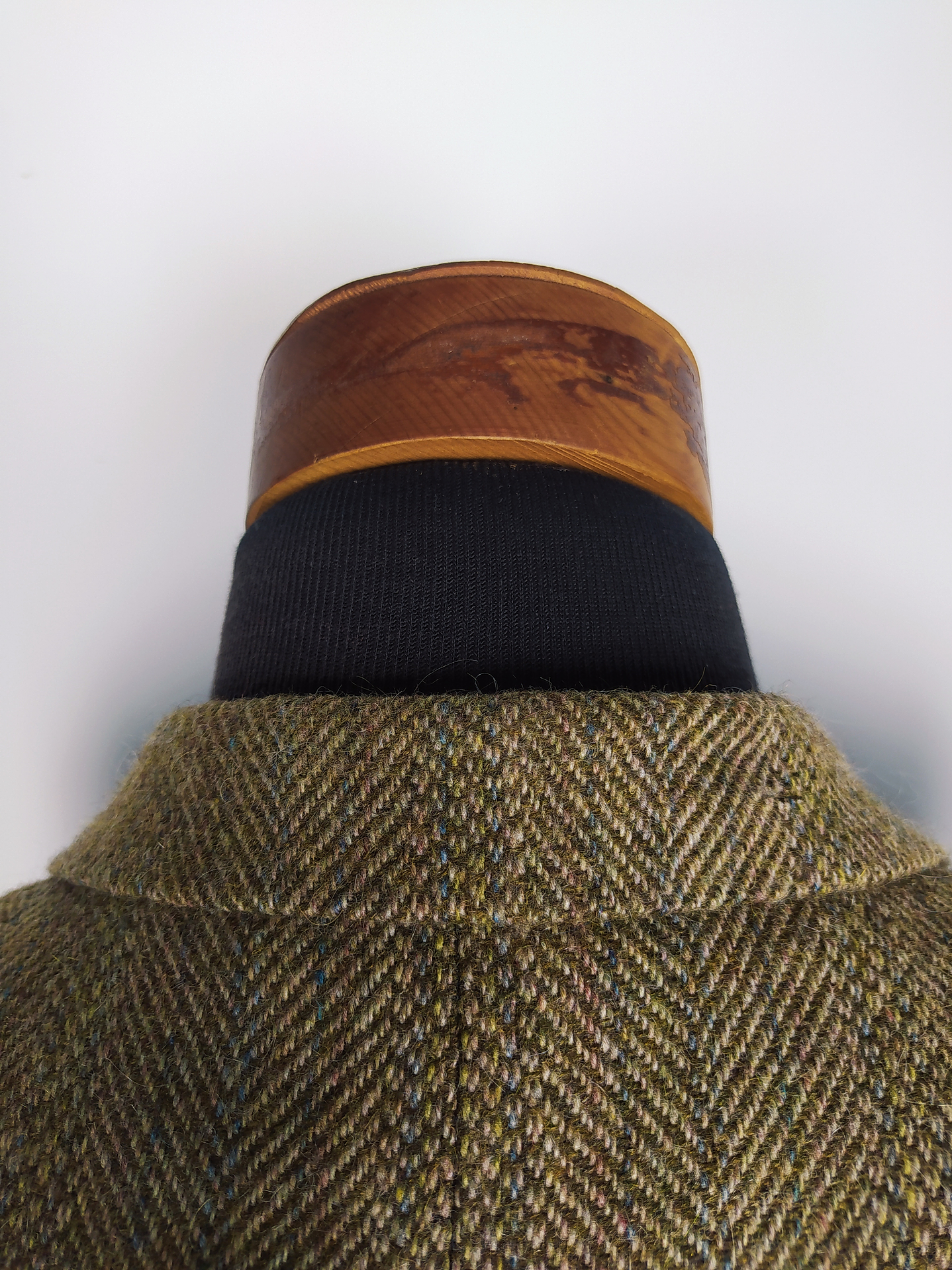 Chaqueta lana virgen mohair Magee DONEGAL MIST · HANDWOVEN lujo exclusivo TALLA ML 5