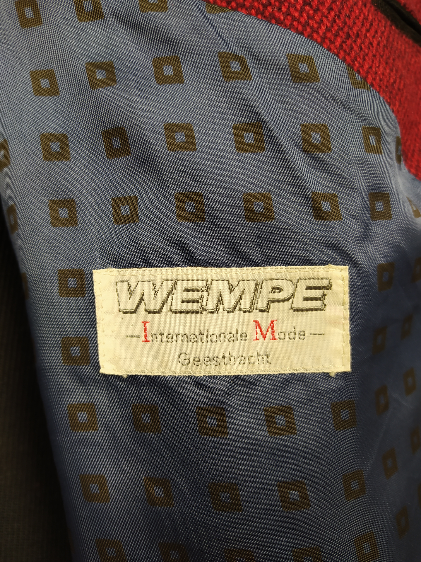 Chaqueta pura lana Hugo Boss Easy Line Wempe Internacional Mode Blazer Talla 2XL 6